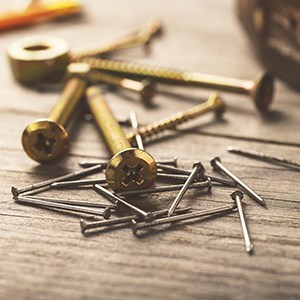 cross head screws and nails