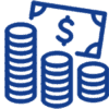 cash and charge accounts icon