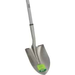 Best Garden Fiberglass Handle Round Point Shovel