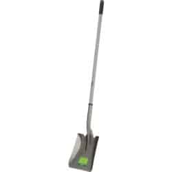 Best Garden Fiberglass Handle Square Point Shovel