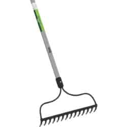 Fiberglass Long Handle Bow Garden Rake