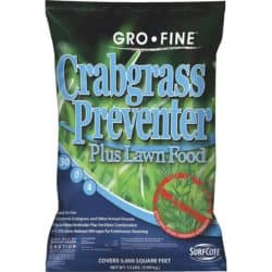 Gro-Fine Lawn Fertilizer With Crabgrass Preventer