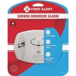 carbon monoxide alarms - fall supplies