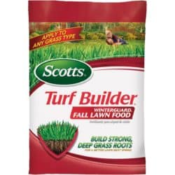 fall lawn food - fall supplies