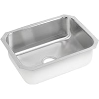 Elkay Undermount, Single-Basin 23-1/2 In. x 18-1/4 In. Stainless Steel Kitchen Sink Image