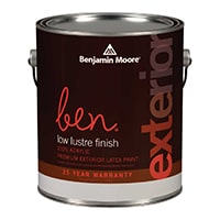 Benjamin Moore ben Exterior paint