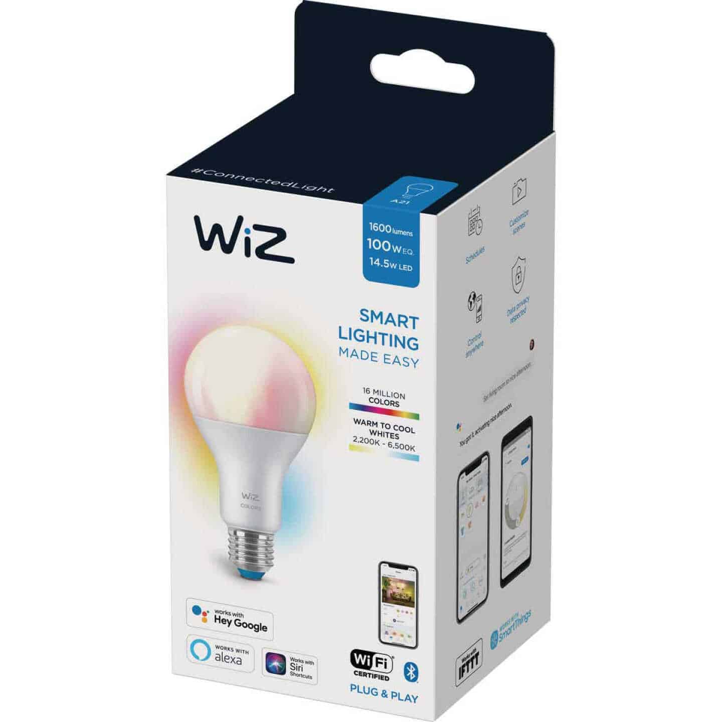 A21 Medium Dimmable Smart LED Light Bulb